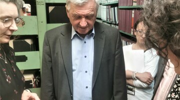 JM Rektor PCz. w Magazynie Zbiorów