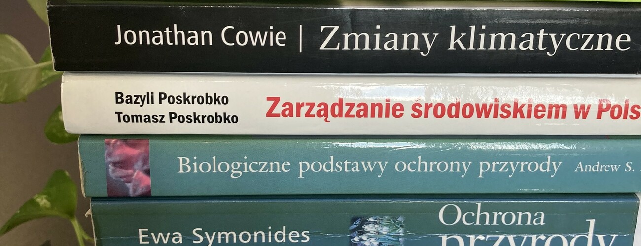 Książki o ekologii i środowisku dostępne w Bibliotece