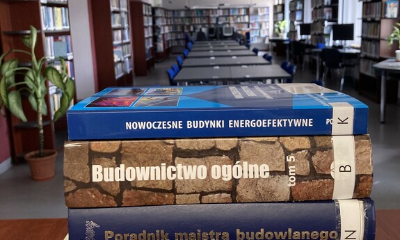 Lista książek z zakresu budownictwa dostępnych w Czytelni Ogólnej