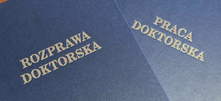 Prace doktorskie przed obroną