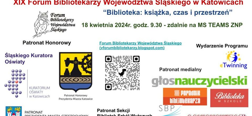 XIX Forum Bibliotekarzy Województwa Śląskiego