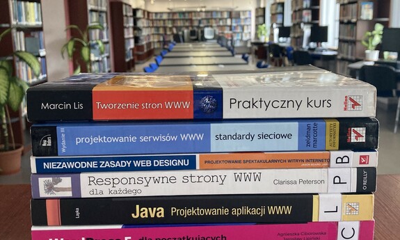 Książki dla projektantów stron dostępne w Bibliotece