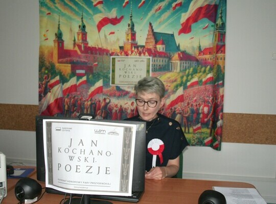 Narodowe czytanie w Regionalnym Ośrodku Doskonalenia Nauczycieli „WOM” w Częstochowie